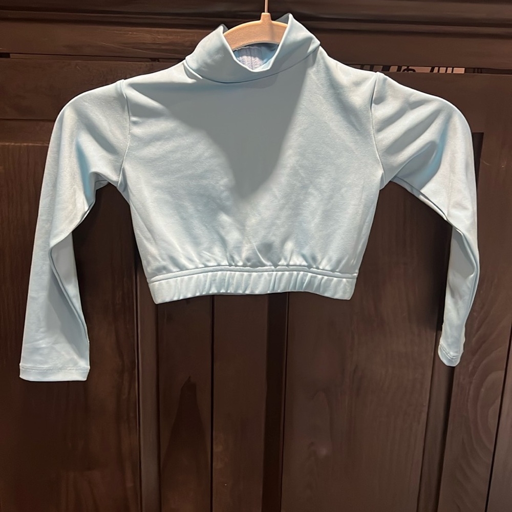 Girls Chasse cheer crop, youth small